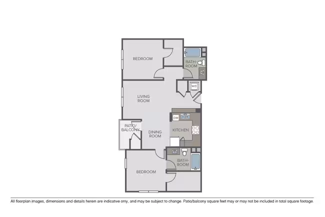 Unit H3-101 H3-101 floor plan